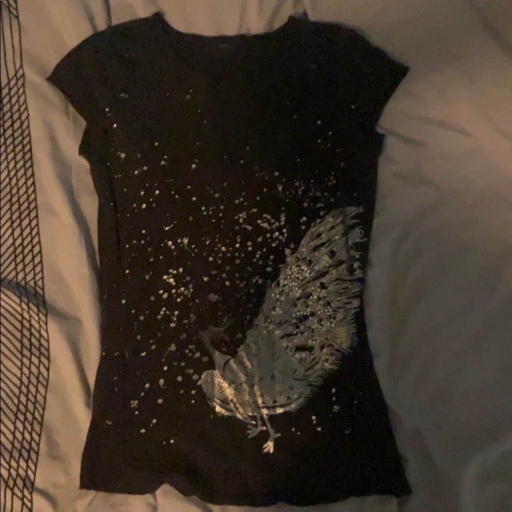 Express peacock T-shirt